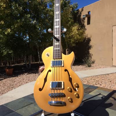 Gibson Custom Shop, Memphis ES-Les Paul Bass "Gold-Top" 2016 - LIKE NEW! image 1