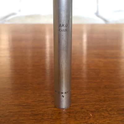 Vintage 1970s AKG C452 E with CK1 Capsule - Nickel image 1