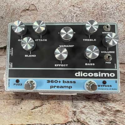 Used: Dicosimo Audio 360+ Bass Preamp Pedal image 2