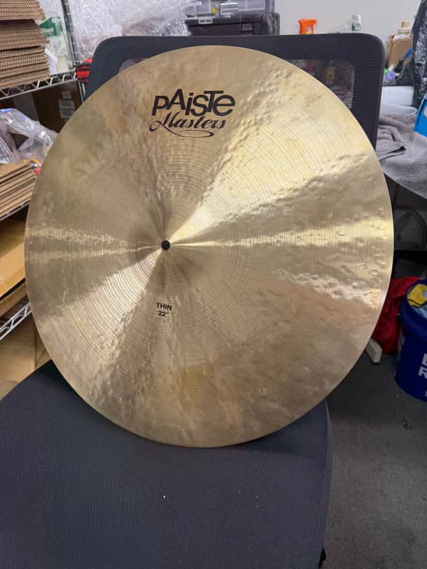 Paiste 22" Masters Series Thin Cymbal 2011 - Present - Traditional image 1