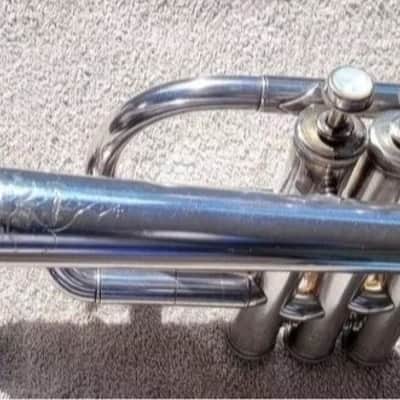 Keefer Vintage Cornet B Flat - Silver plated - 1920s image 2