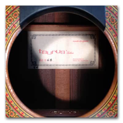 TAURUS Classical Guitar. Model 56. Vintage 1968. Solid Cedar Top. Made In SPAIN. image 3