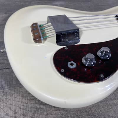 Mosrite Ventures Bass 1964 - Pearl White image 5
