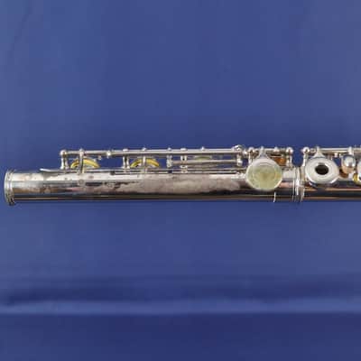 EF Dean Flutemakers 1895 Open-Hole Silver Flute w/ Case image 13