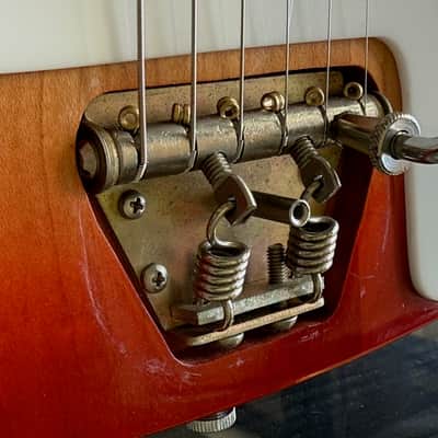 Rickenbacker 425 1967 - a very rare & stunning Fireglo 425 w/a cool factory Boyd Vibrato ! image 11