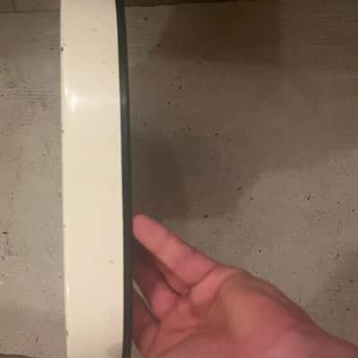 Guitar Mill T Style Body Aged Olympic White image 7