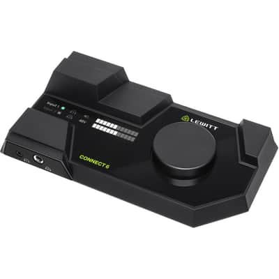 Lewitt CONNECT 6 USB-C Audio Interface - Dual Mic Preamps, 24-bit/96kHz, DSP image 1