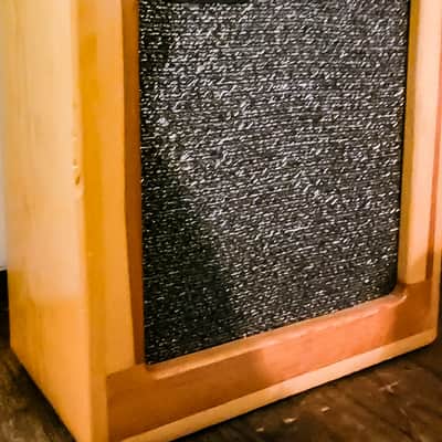 Alamo Challenger Guitar Amp Jensen 10" Tube  1964 Natural Wood image 2