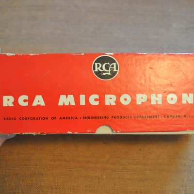 RCA MI 12045 microphone empty box only. Vintage 1950's/1960's image 2