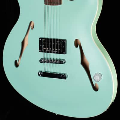 Fender Tom DeLonge Starcaster, Rosewood Fingerboard Satin Surf Green (456) image 1