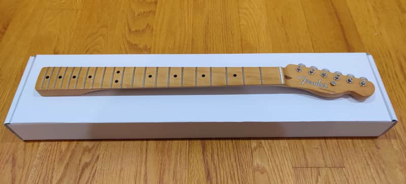 Fender Classic Series '50s Telecaster Maple Neck w/ Kluson Revolution 19:1 Tuners, Tusq XL Nut, Kluson String Tree image 1