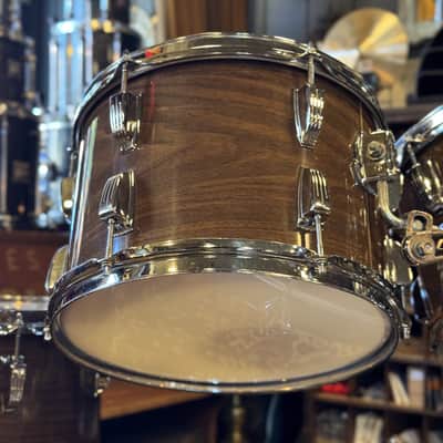 VINTAGE 1976 Ludwig Drum Set in Walnut Cortex - 14x22, 8x12, 9x13, 16x16 image 12