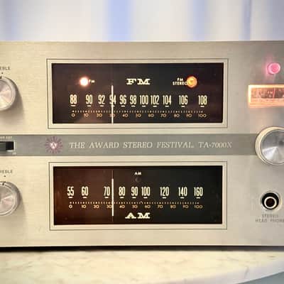 🎶✨ Harman Kardon TA-7000X Tube Stereo Receiver w/ Original Wood Case — Serviced, Tested, Manual Included image 9