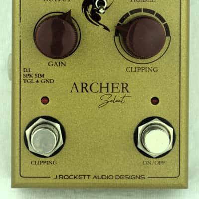 J. ROCKETT AUDIO DESIGNS Archer Select - BOOST / OVERDRIVE EFFECT Pedal image 2