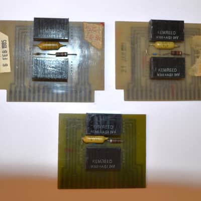 (3) Neve  230 relay boards 1970's image 1