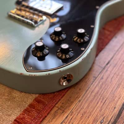 Fender Vintera Road Worn '70s Telecaster Deluxe - Daphne Blue image 8