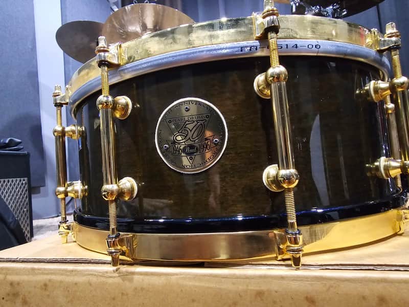 Pearl 50th Anniversary Limited Edition Solid Maple Snare | Reverb