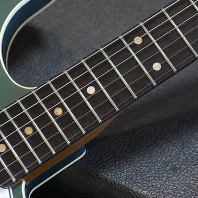 2021 Fender Custom Shop Limited Edition Double Bound Stratocaster Electric Guitar Sherwood Metallic + HSC image 8