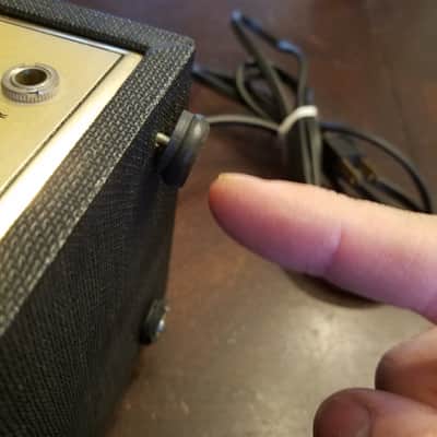 Oki 555 2-speed R2R 1/4" tape recorder stereo detachable AlNiCo speakers Japan 1960s - Black and Gold image 10