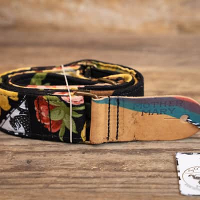 Mother Mary "Night Garden" Guitar Strap image 1