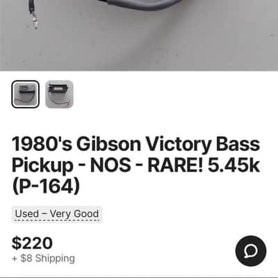 Gibson Victory Standard Bass 1981 - Silver image 24