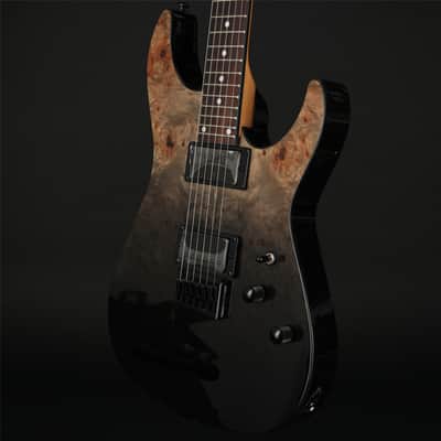 Schecter C-1 Standard in Back Fade Burst Burl image 2