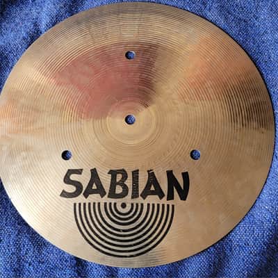 Vintage Sabian 14 Inch Flat Hats Hi Hats Cymbals image 3