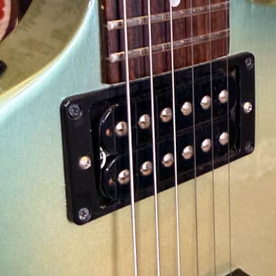 Vintage 1984 Gibson Explorer Green Burst metallic greenburst image 8