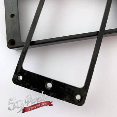 Hand aged Les Paul Pickup Rings CAB BLACK Gibson Les Paul Historic M69 rings, 59 Parts image 8
