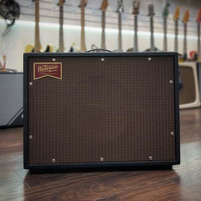 Benson Amps Monarch Reverb Plus - 2023 - Black / Oxblood. NEW (Authorized Dealer) image 2