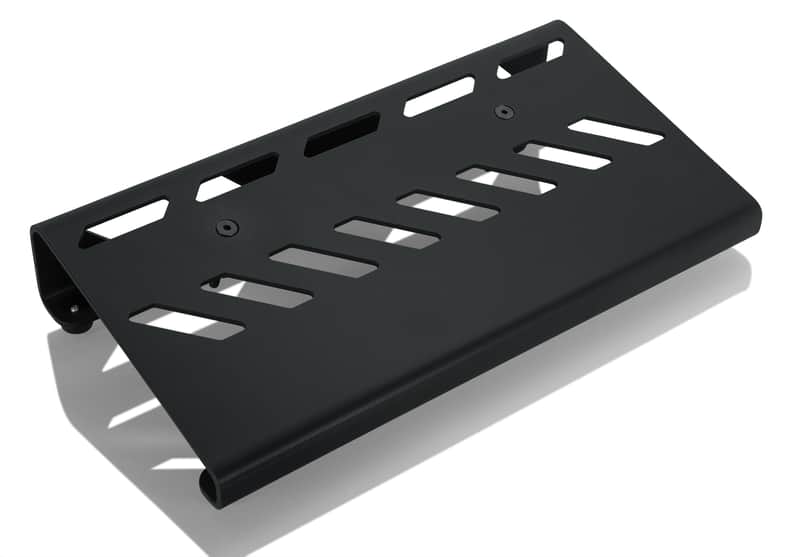 Gator Frameworks Black Aluminum Pedal Board, Small with Carry Bag image 1