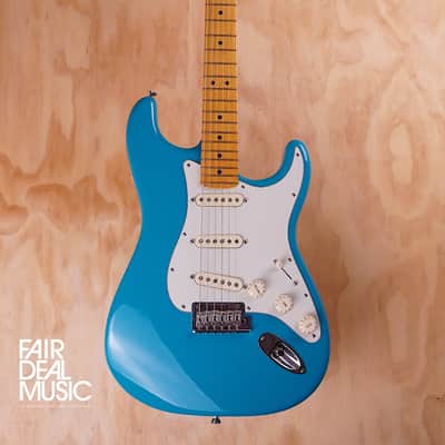 Fender American Professional II Stratocaster in Miami Blue, with Hard Case, USED image 3