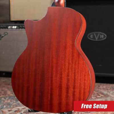 Eastman PCH1-GACE Grand Auditorium Acoustic/Electric Guitar with Gig Bag image 2
