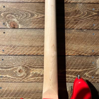 Squier Custom Upgraded Jazz Bass - Race Red Upgraded image 7