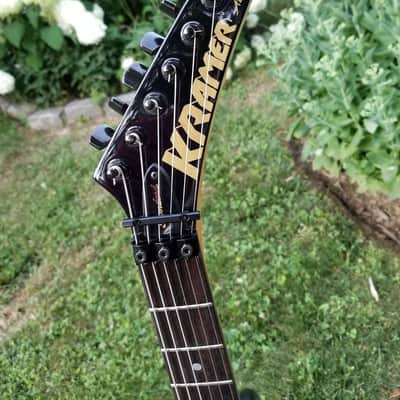 Kramer Mick Mars Telecaster Telecaster/Baretta 80's Black image 5