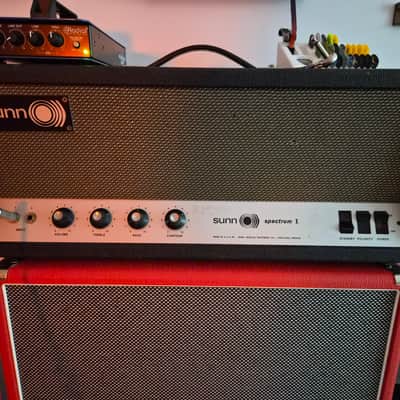 Sunn SPECTRUM I HEAD RARE SERVICED Vintage Tube Guitar Head image 1