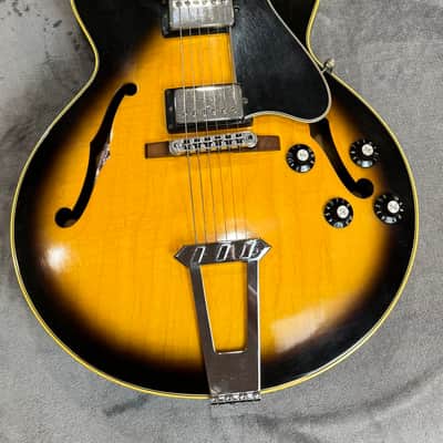 Gibson ES-175D Vintage Hollowbody Electric Guitar Sunburst w/ Original Gibson Case – Early 1970s image 11