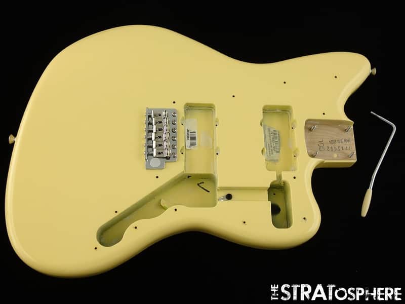 Fender American Performer Jazzmaster BODY + HARDWARE USA Vintage White image 1