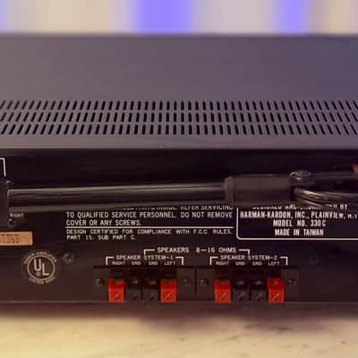 🎶✨ Harman Kardon 330C Vintage Stereo Receiver — Serviced, LED Dial Lighting, Fully Tested image 13