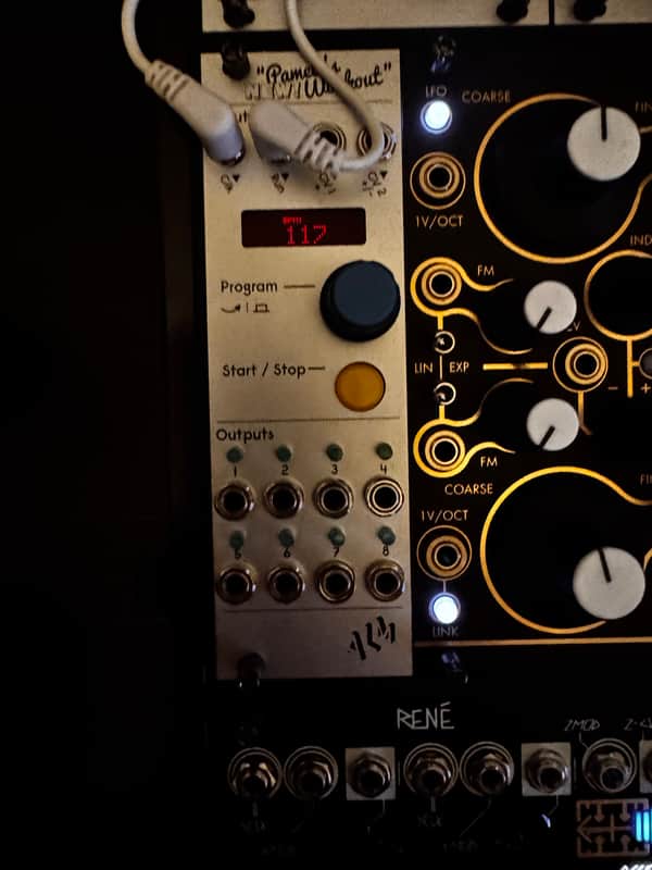 ALM/Busy Circuits ALM017 Pamela's NEW Workout Master Clock & Modulator Eurorack Synth Module 2017 - Present - Silver image 1