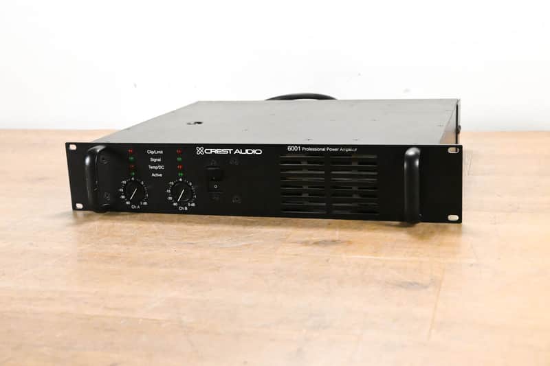 Crest Audio 6001 2-Channel Power Amplifier CG014RA image 1