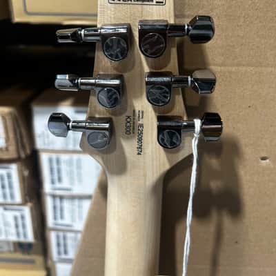 Cort KX300 Electric Solidbody Guitar - Open Pore Raw Burst image 6