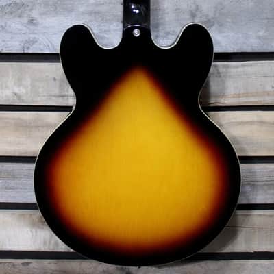 Used Epiphone Dot VS Vintage Sunburst Semi Hollow Electric Guitar image 2