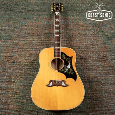 1993 Gibson Dove dreadnought acoustic, with hard case image 2