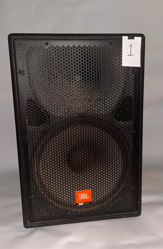Pair of JBL MPro 415 Monitors w/ Samson SX-1800 pwr Amp & Spkr cables image 1