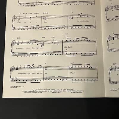 When We Was Fab By George Harrison and Jeff Lynne Piano, Vocal and Guitar Sheet Music image 2