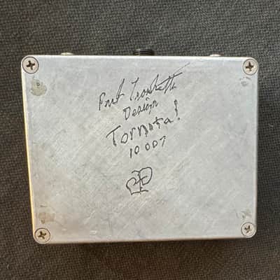 Paul Trombetta Design (PTD) Tornita! Fuzz 2007 - Brushed Aluminum serial #007 - David Torn image 2