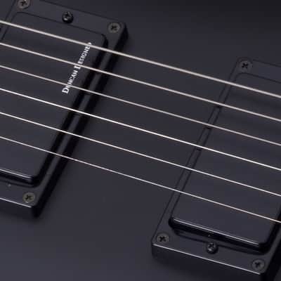 Schecter Demon-6 LH - Satin Black (3665) image 5