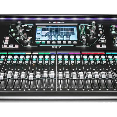 Allen & Heath AH-SQ-7 48-Channel and 36-Bus Digital Mixer with 32+1 Motorized Faders image 2