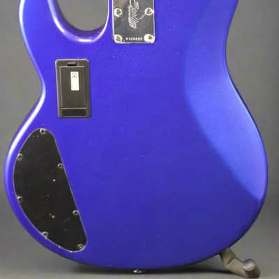 Sterling by Music Man StingRay Ray4 HH Electric Bass Cobra Blue 9lbs 12oz image 3